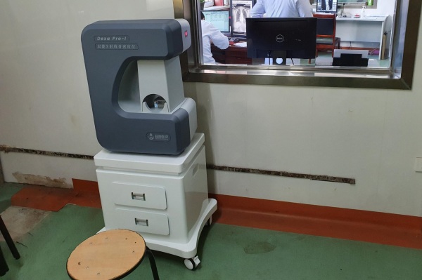 装机动态丨山西省介休市中医院采购品源双能X射线骨密度仪